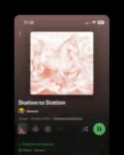 Screenshot of ZEMENT PASSAGEN single cover in Spotify App